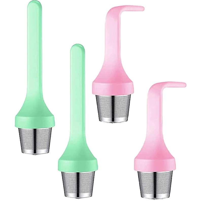 Flexible Tea Infuser, Ultra-fine Mesh Teacup Strainer, Silicone