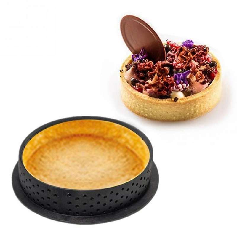 Silicone Tart Cake Mold Mousse Circle Cutter Ring Bakeware Diy A