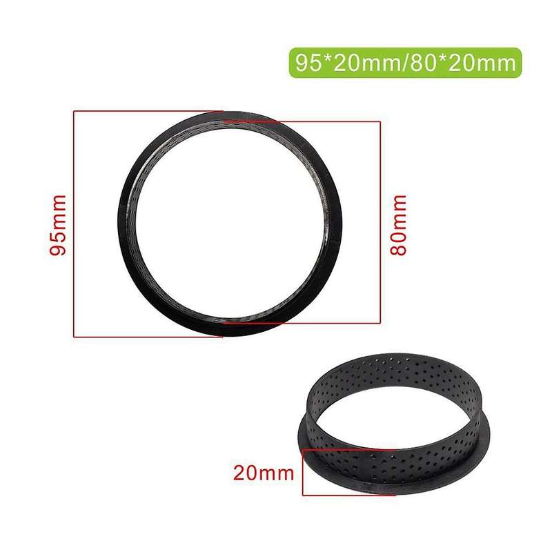 Silicone Tart Cake Mold Mousse Circle Cutter Ring Bakeware Diy A