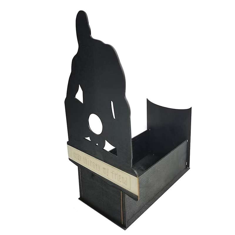 Household Wine Bottle Rack Countertop Single Desktop Decor Home