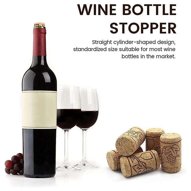 Wine Corks, Wooden Cork Wine Bottles Cork for Natural Corks