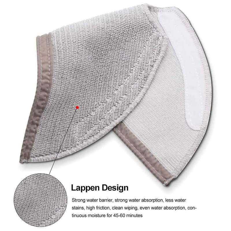 Microfiber Mopping Cloth for Roborock S5 and E2 Xiaomi Mi Cleaner