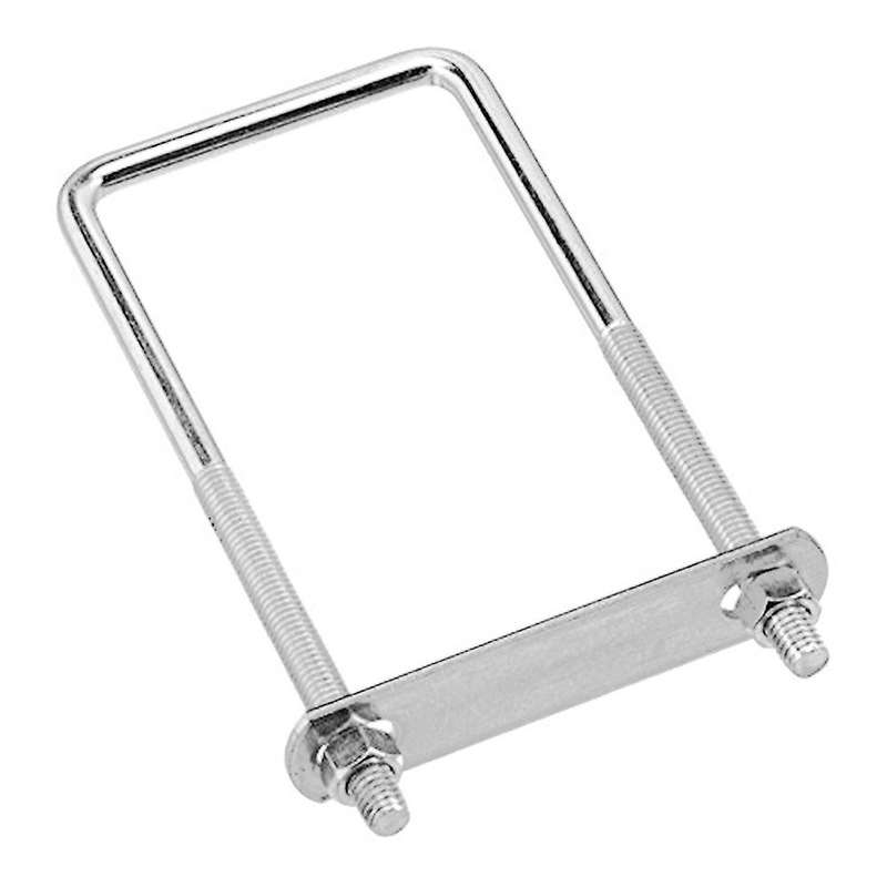 Square U-bolts (45mm) Inner Width M8 Thread 304 Stainless Steel