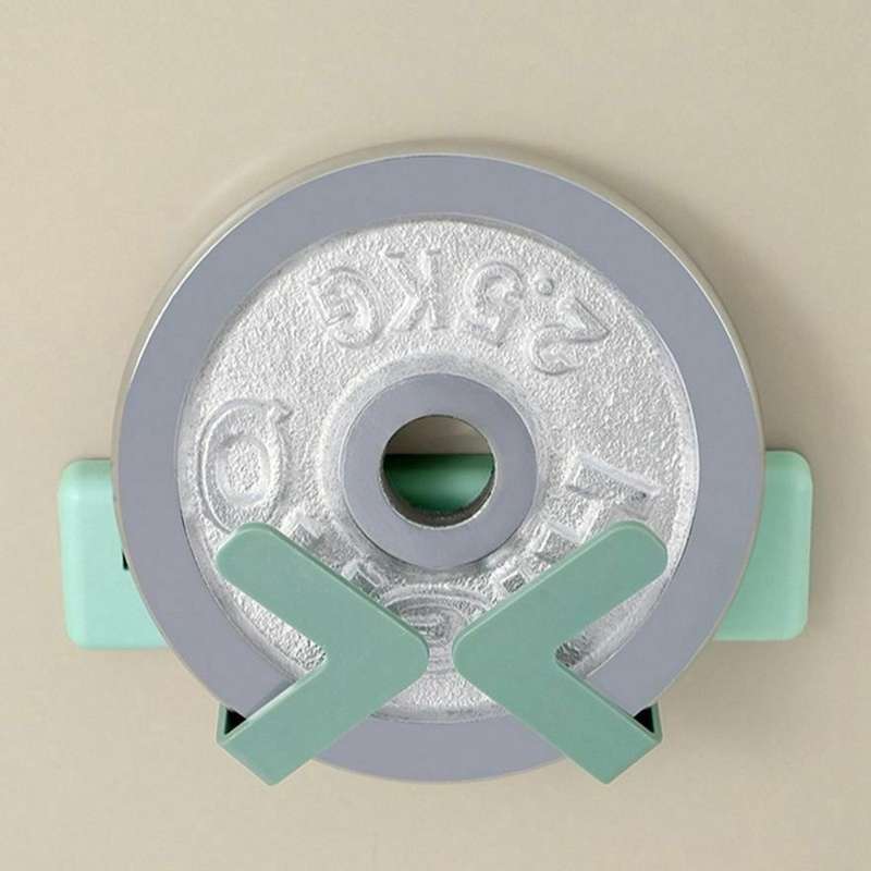 3 Pcs/set Pot Lid Holder Wall-mounted Hanging Storage Rack White