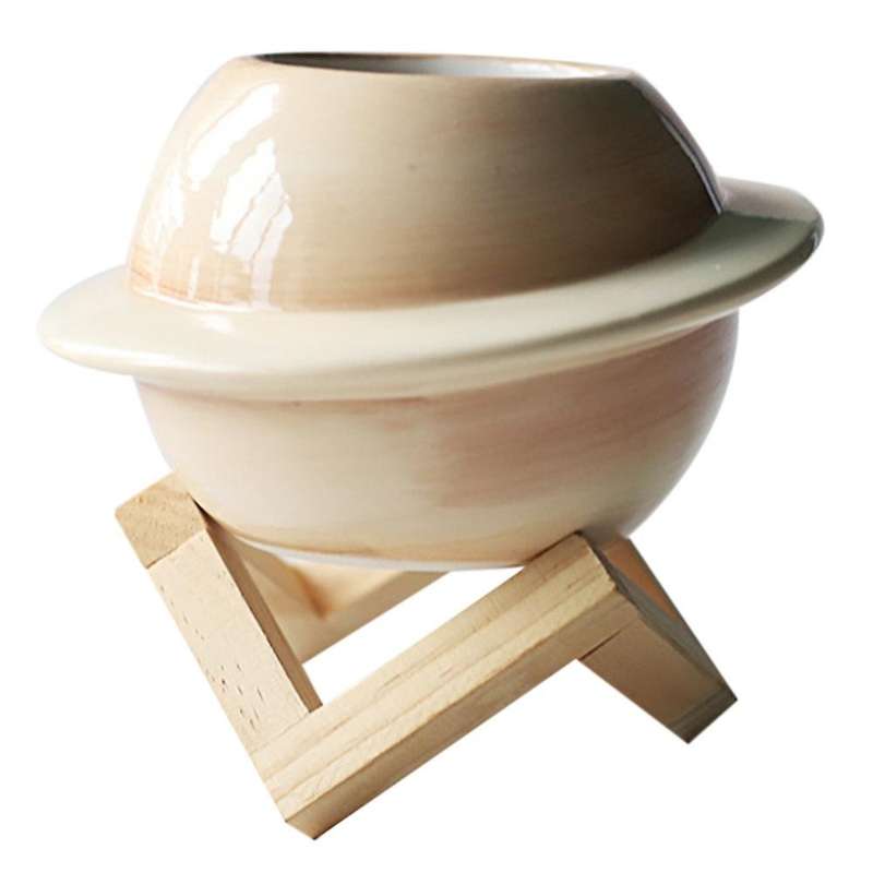 New Creative Planet Ceramic Pot Succulent Pots Balcony Decorations 4