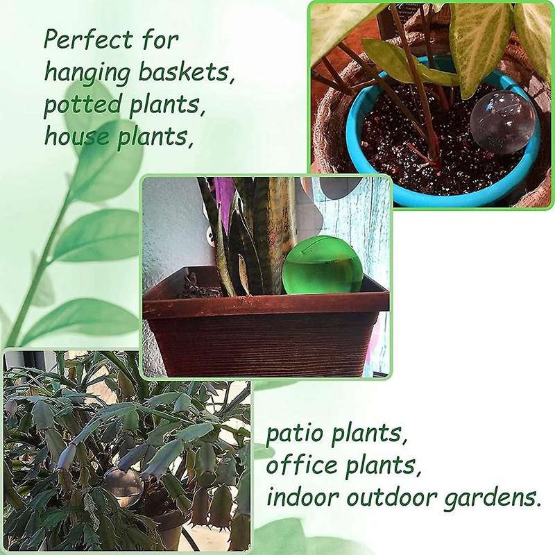 12 Pack Automatic Watering Bulbs,self-watering Globes,plastic Self B