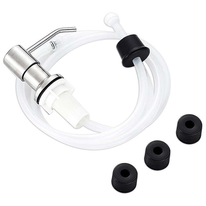 Kitchen Liquid Soap Dispenser, Built-in Fluid Pump, for Kitchen Sink