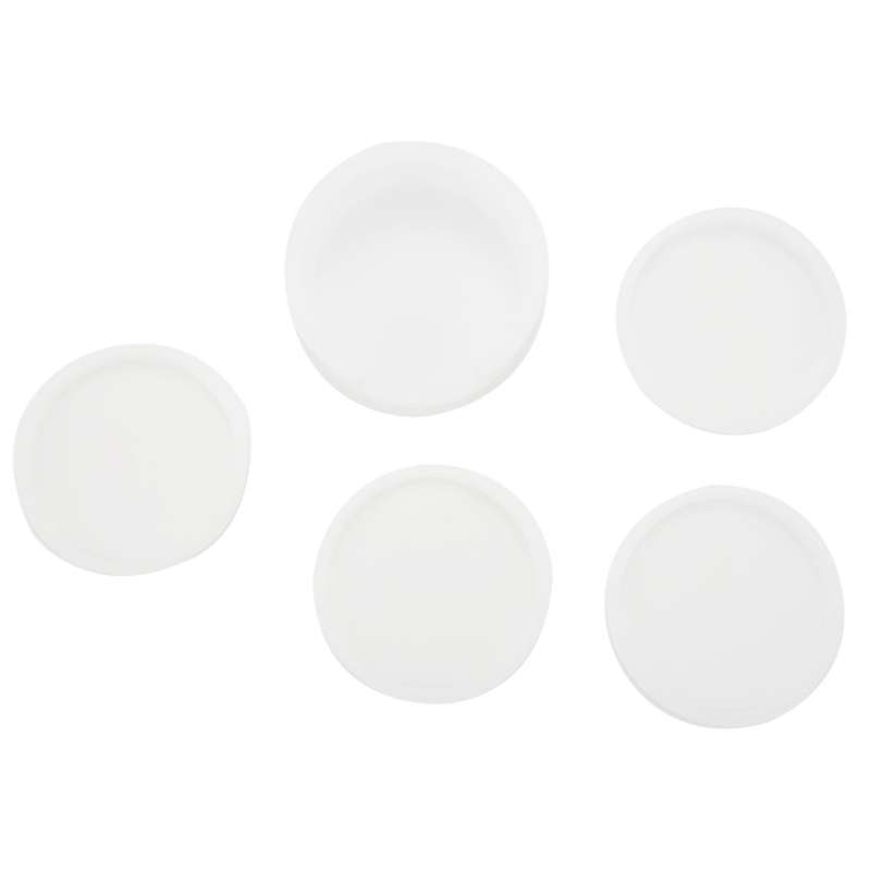 Coaster Storage Box Mold with 4 Pcs Round Coaster Casting Molds