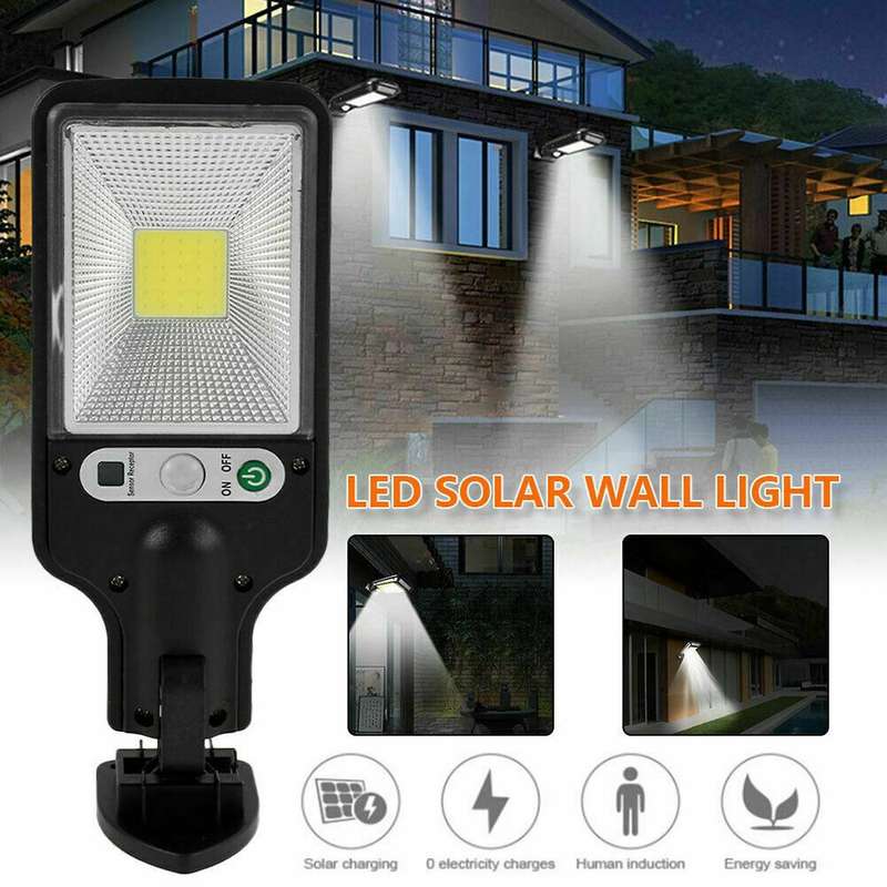 Led Light Solar Lamp Motion Sensor Street Light Garden Yard Light