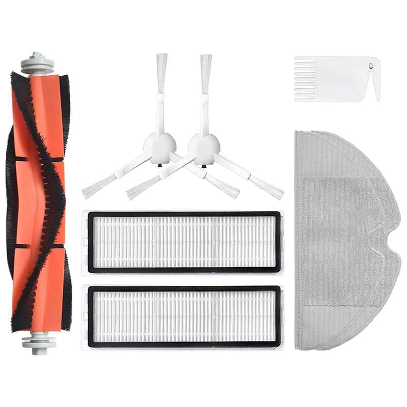 Main Side Brush Hepa Filter Mop Rags for Mijia 1c Cleaner Spare Parts