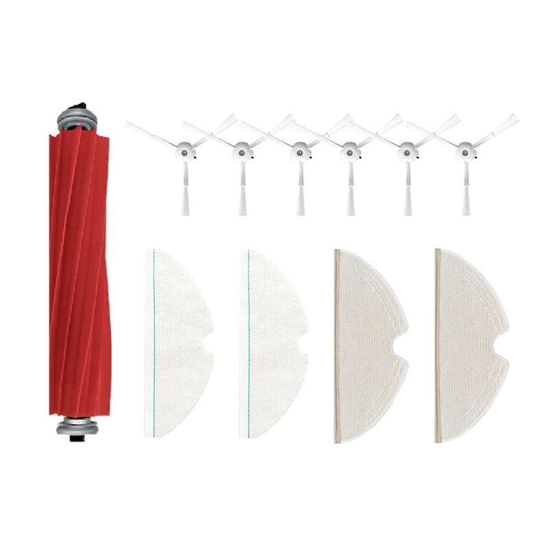 11pcs Main Brush Mop Side Brush for Roborock T8 / Q7 Max /max+ Vacuum