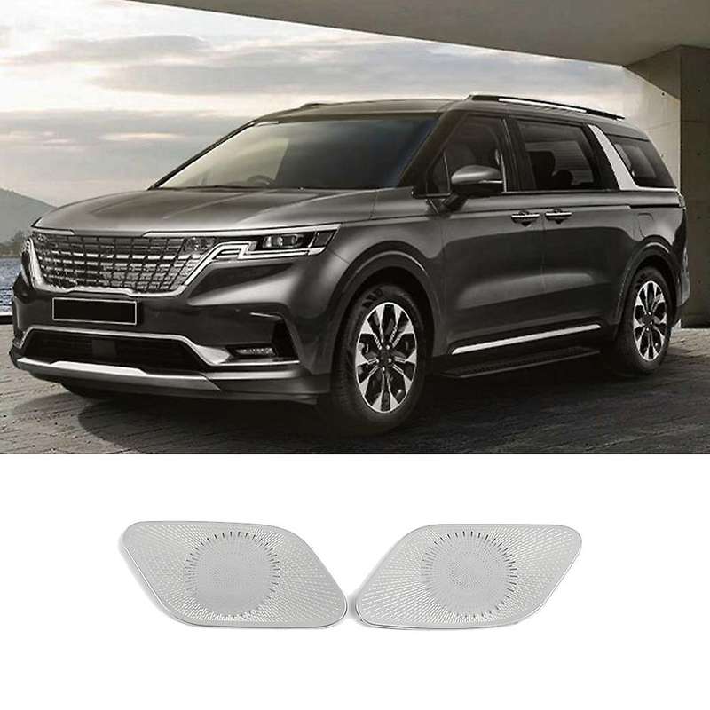 For Kia Carnival Ka4 2021 2022 Car Rear Trunk Speaker Cover Sticker