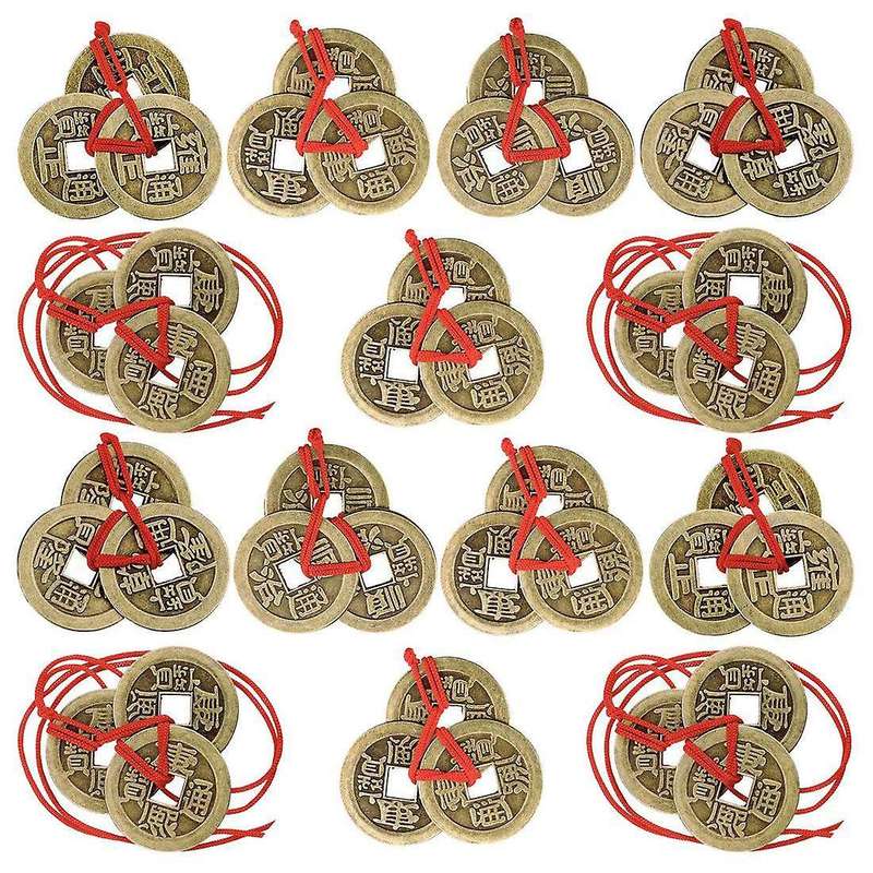 30pcs Chinese Fortune Coins Feng Shui Coins I-ching Coins