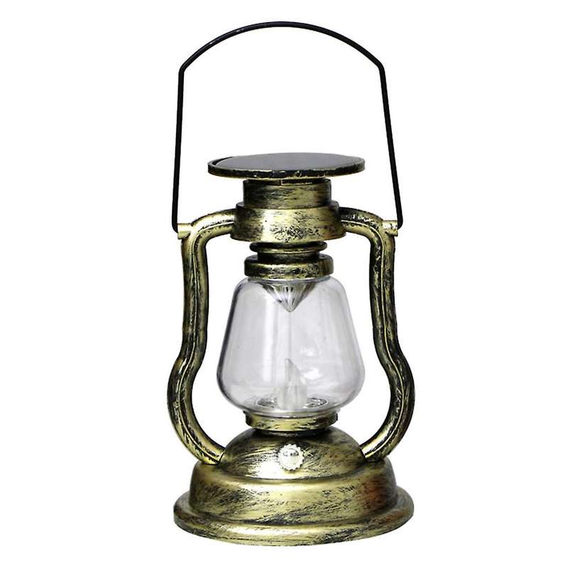 Led Solar Light Retro Oil Lanterns Solar Powered Light,turquoise