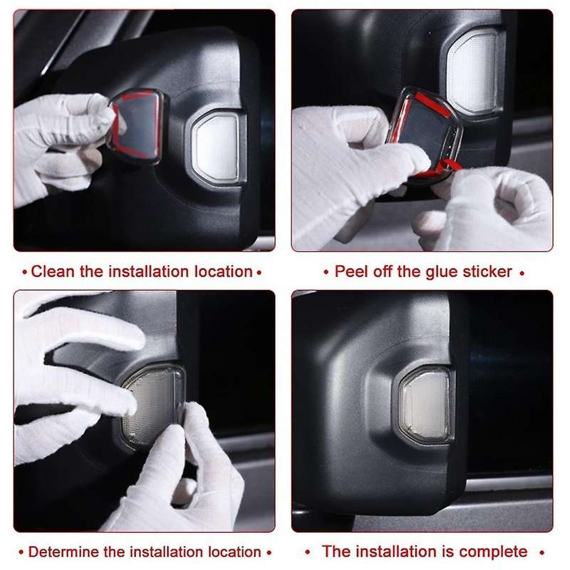 Rearview Mirror Turn Signal Light Cover for Jeep Wrangler Jl 18-22