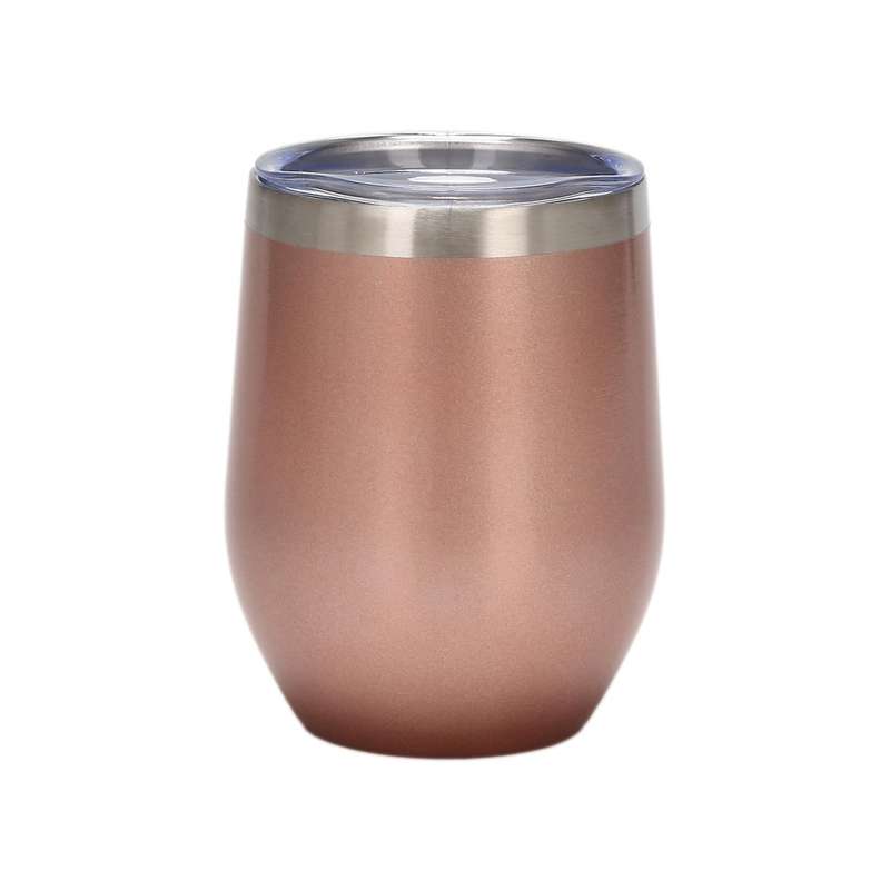 12oz Stainless Steel Insulated Double Wall Coffee Mug with Lid
