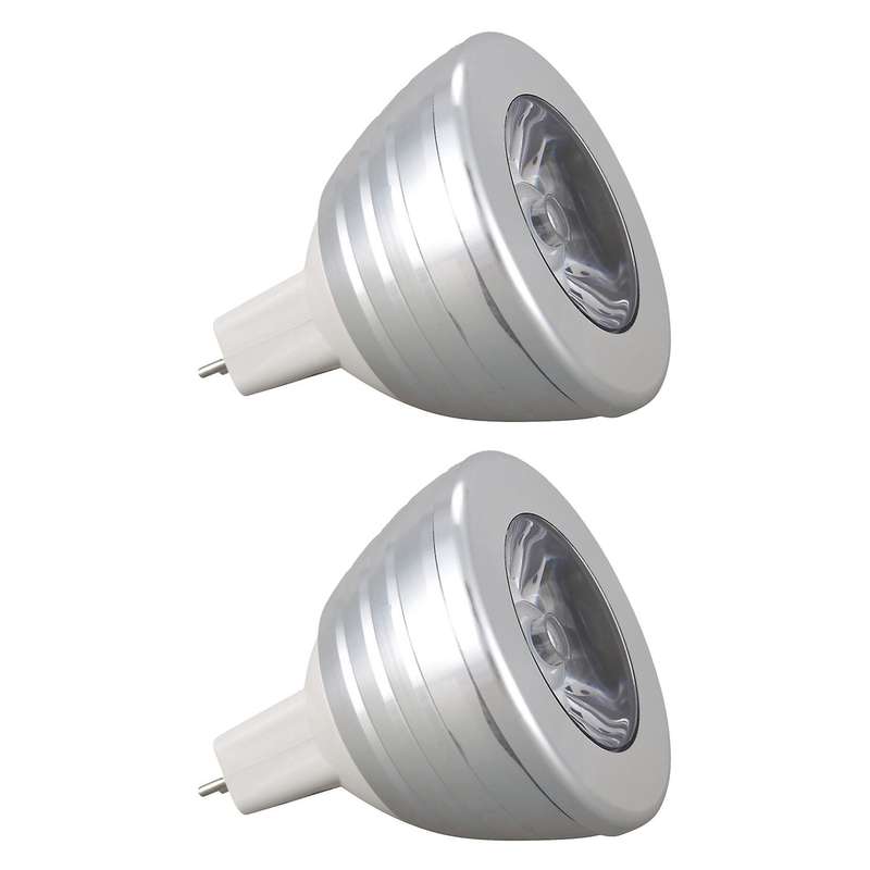 Mr16 3w Change Colors Rgb Led Spot Light Lamp Bulb Remote Control 12v