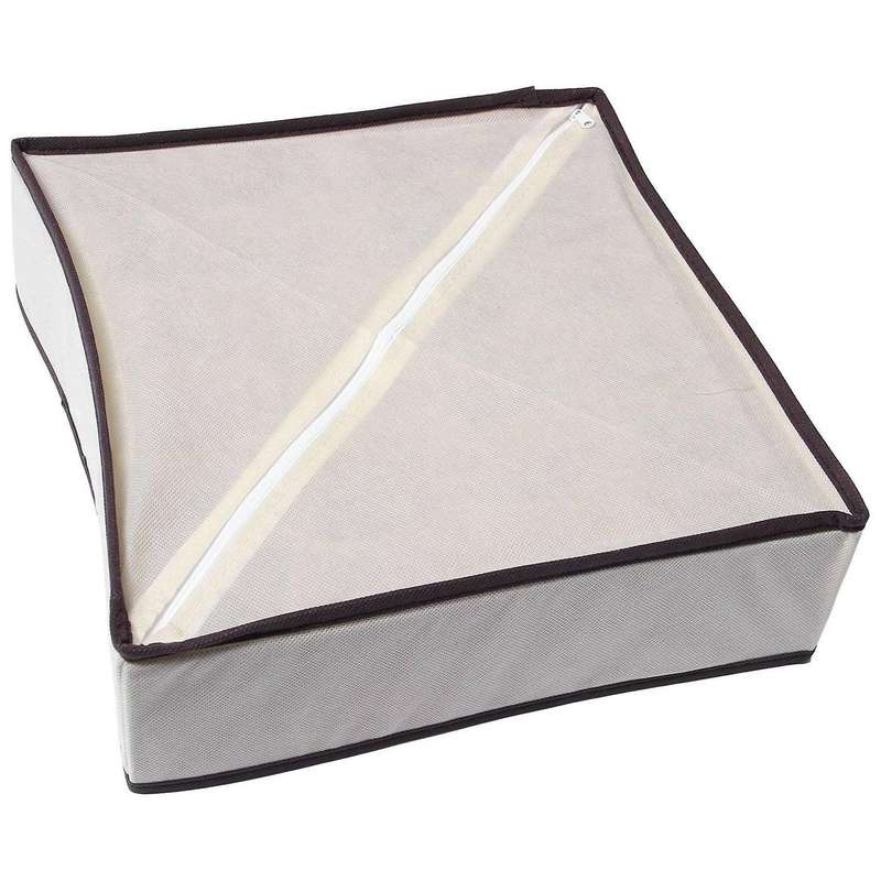 2x 24 Cells Foldable Organizer Box for Bra Underwear Tie Sock Cells