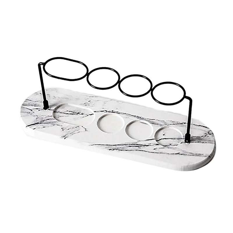 Toothbrush Holder Toothpaste Stand Diatom Mud Absorbent Pad B
