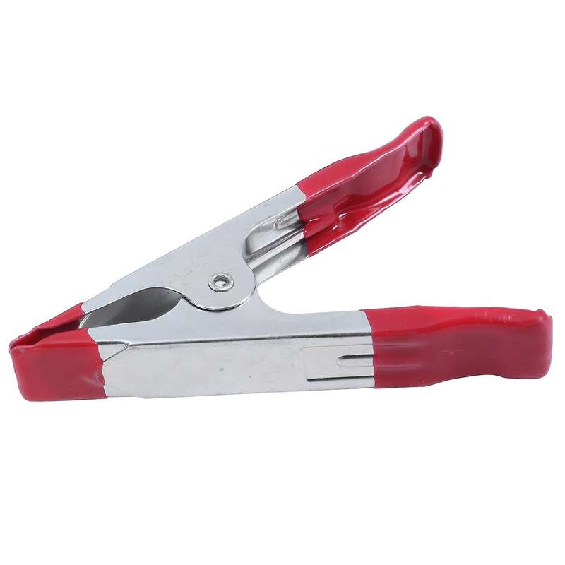 10pcs 4 Inch Metal Heavy Duty Spring Clamps Crocodile Clip Red Tools