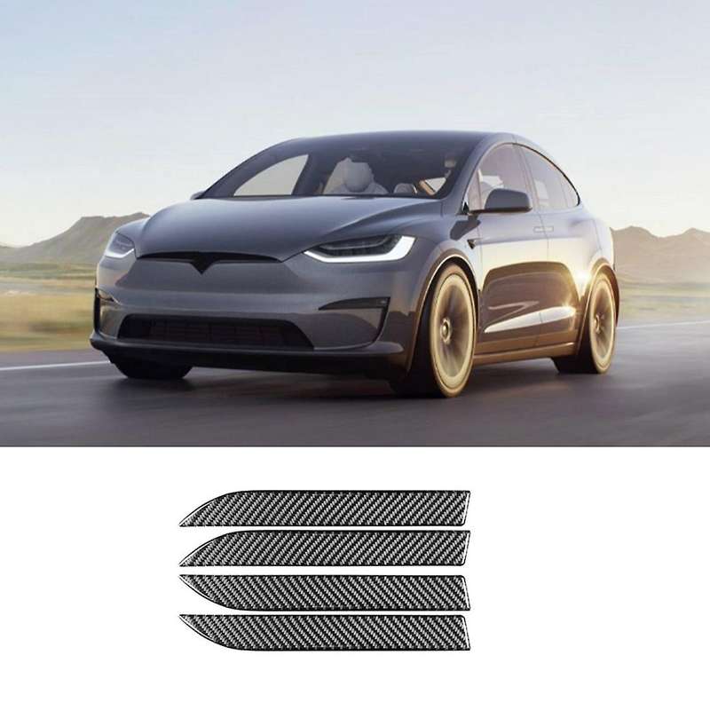 For Tesla Model X 2014-2022 Exterior Door Handle Panel Cover Trim