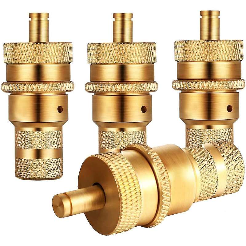 4pcs Offroad Brass Tire Venting Machine S Kit Automatic 6-30psi Tyre