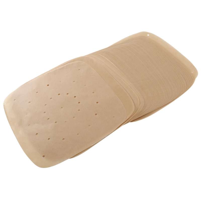 Air Fryer Parchment Paper White Square Air Fryer Lining / Steamed-a
