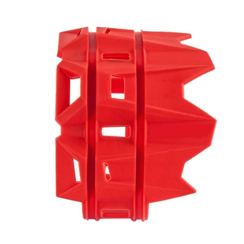 Motorcycle Anti-ironing Muffler Protective Insulation Ring(red)