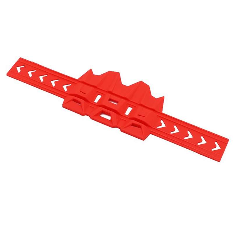 Motorcycle Anti-ironing Muffler Protective Insulation Ring(red)