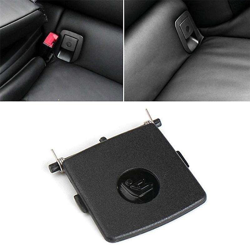 2x Rear Child Seat Safe Anchor Isofix Cover for -bmw Black