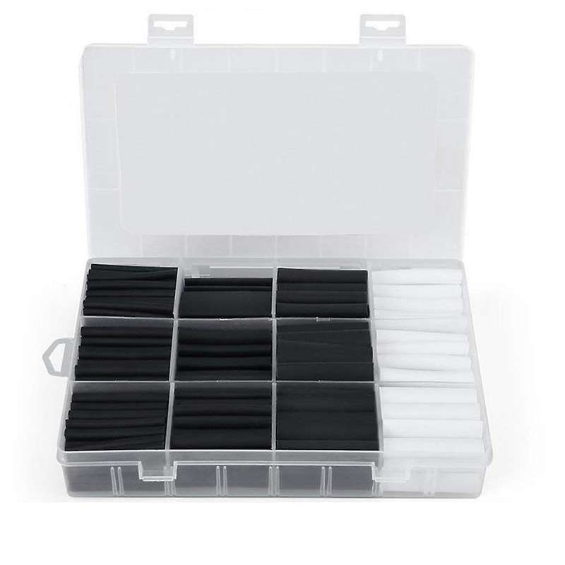 300pcs 3:1 Heat Shrink Tubing Kit with Glue Dual Wall Tubing