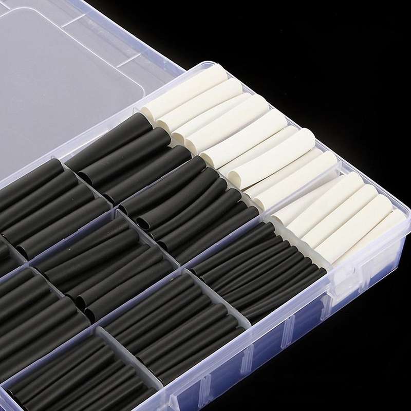 300pcs 3:1 Heat Shrink Tubing Kit with Glue Dual Wall Tubing
