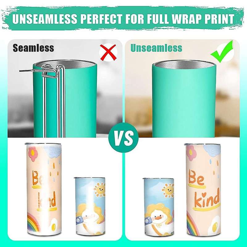 Tumblers Silicone Bands Sleeve Kit for 20oz Straight Blanks Cups