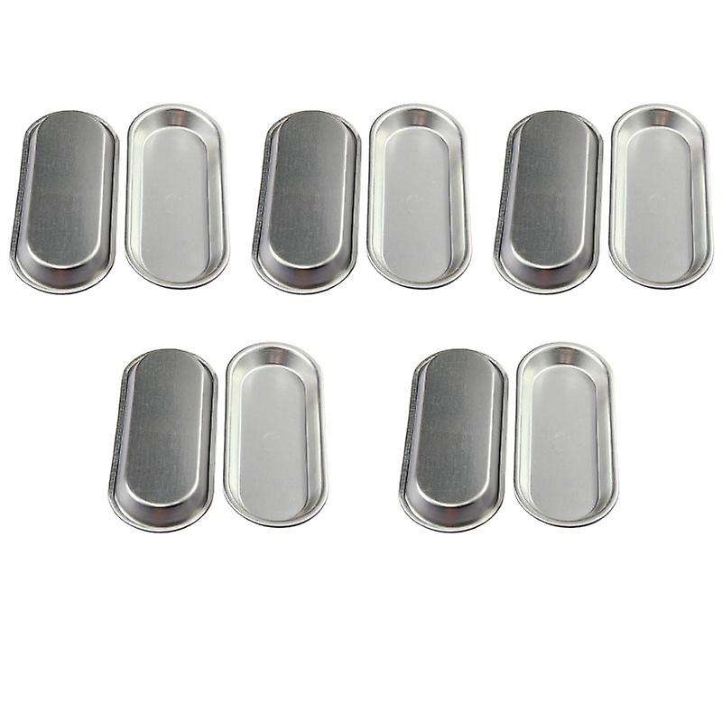 Cake Mould Tin Long Shape Bread Hotdog Baking Mold Bakery Tool 10 Pcs
