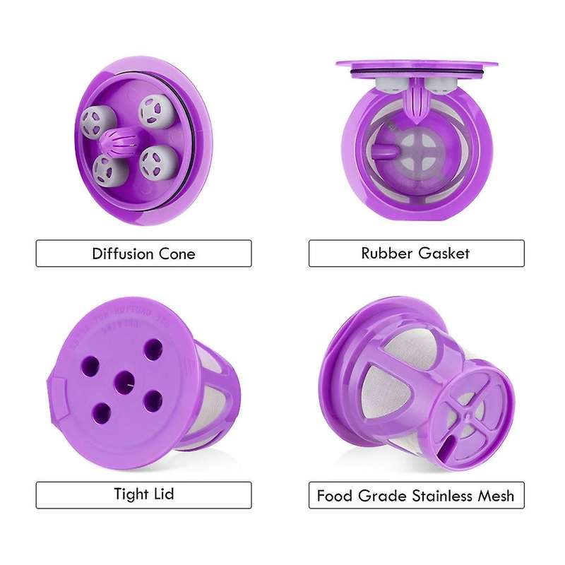 6pcs Coffee Capsule K Cup Compatible with 2.0 Coffee Capsule Filter