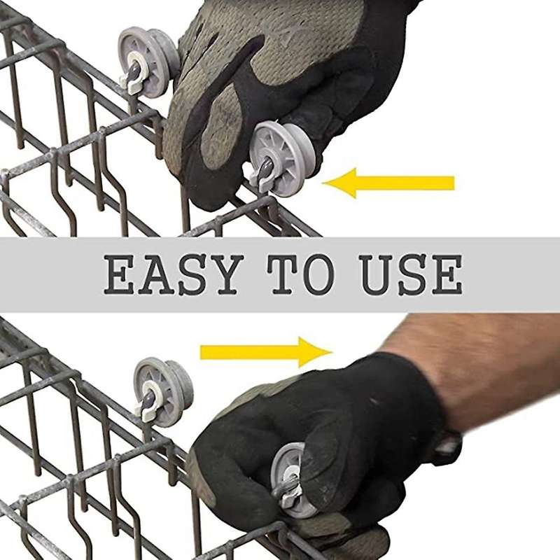 16pcs Dishwasher Wheel Fit for Whirlpool and Siemens Dishwasher