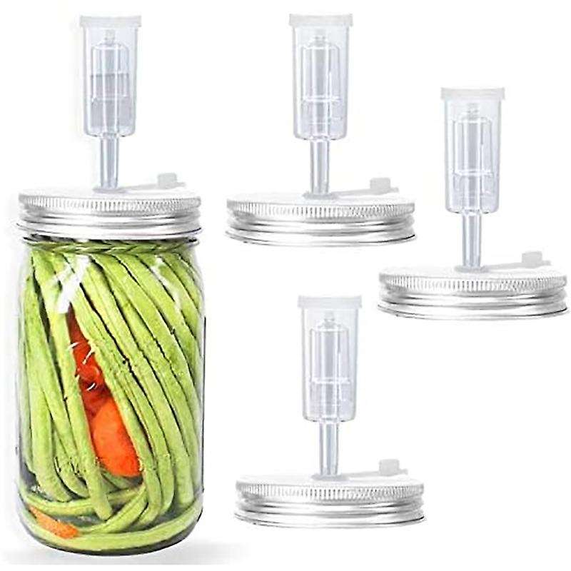 Airlocks for Wide Mouth Mason Fermenting Lids for Making Sauerkraut