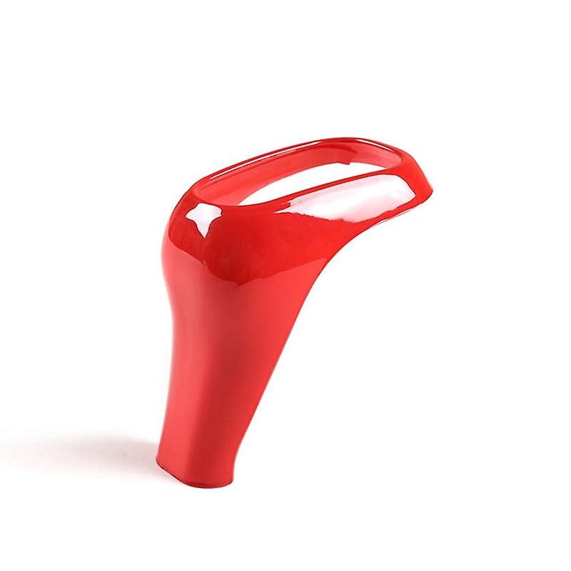 Car Red Gear Shift Knob Cover Trim for Toyota-tundra 2014-2021