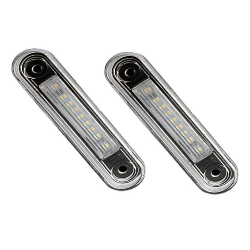Car A1248200256 Led License Number Plate Light Rear Tail Lamp