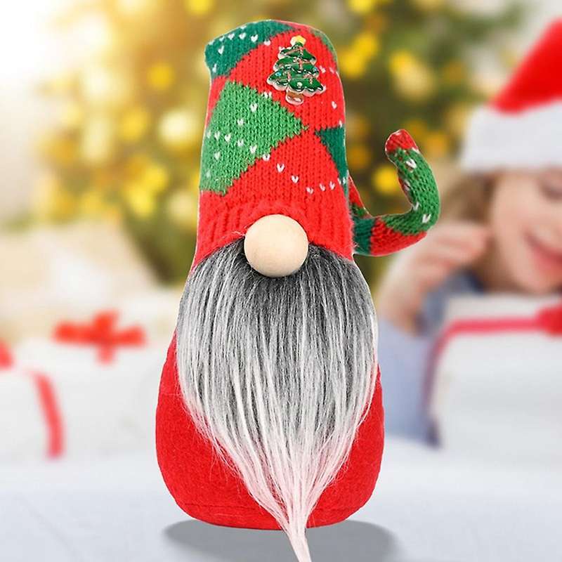 Dwarf Goblin Xmas Home Decor Nordic Gnome Land God Plush Doll B