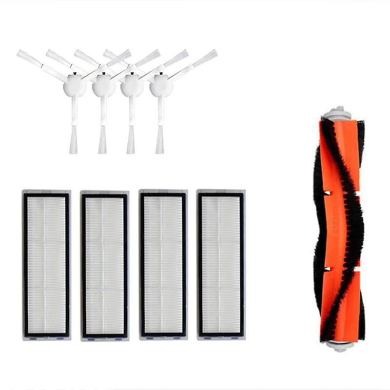 Main Brush Edge Brush Hepa Filter Suitable for Xiaomi Mijia 1t 1c 2c