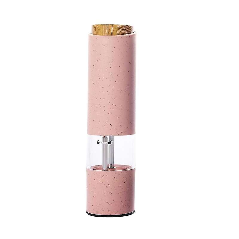 Electric Salt and Pepper Grinder Wheat Straw Salt and Pepper Mill, A