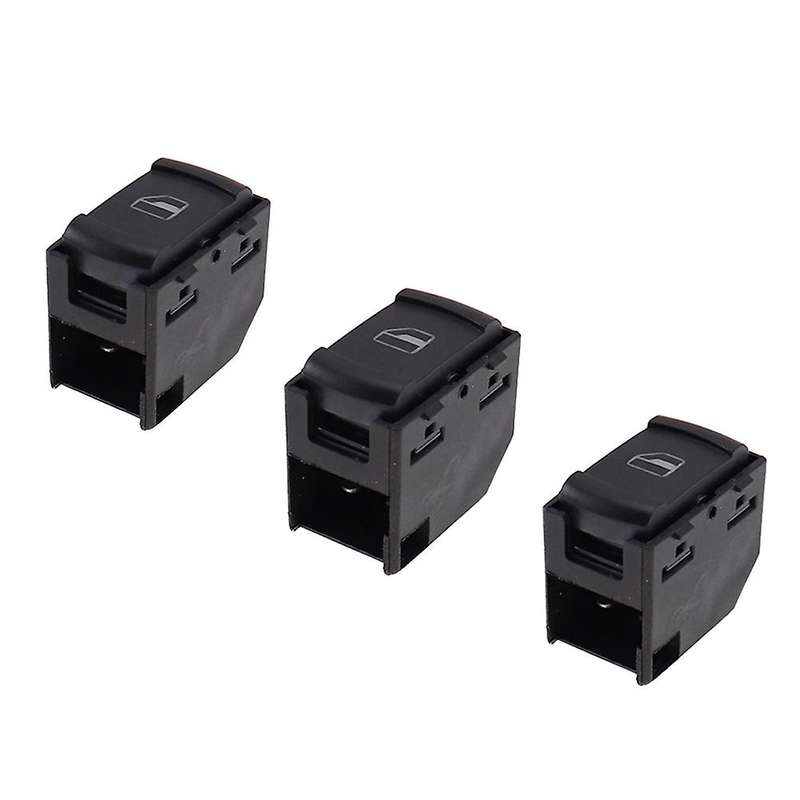 3pcs Electric Side Window Switch Button for Golf Mk4 Jetta Passat B5