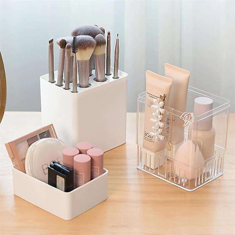 Make Up Brush Holder Organizer for Cosmetic Makeup Storage Box-1