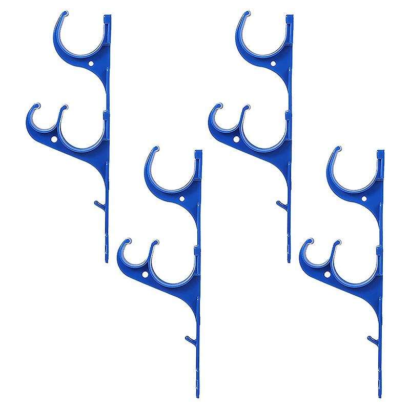 4pcs Pool Pole Hanger Plastic Holder Hooks for Telescopic Poles