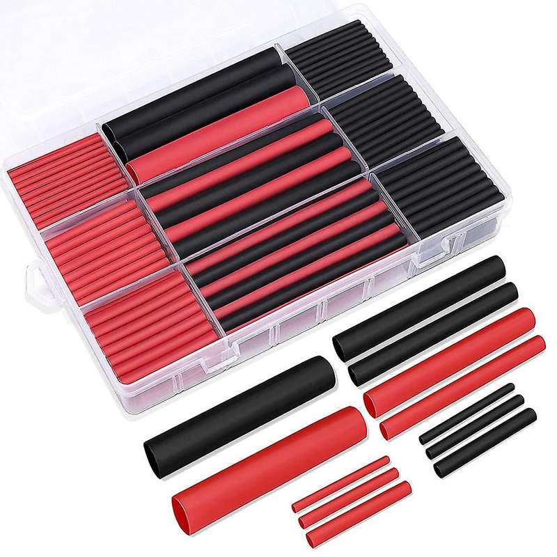 270pcs 3:1 Adhesive Heat Shrink Tubing Kit, Heat Shrink Tubing Tube
