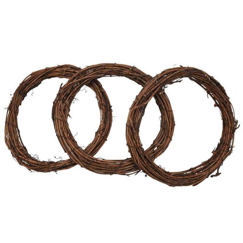 Rattan Wreath, Twigs Wreath Diy Vine Wreath Decorations