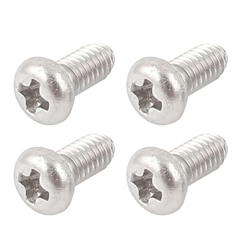 100pcs Crosshead Phillips Pan Head Screws Bolt M2 X 3mm