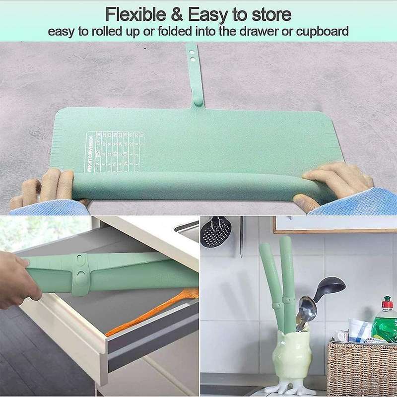 Silicone Baking Mat with Digital Scale,non-stick Baking Mat,60x40 Cm
