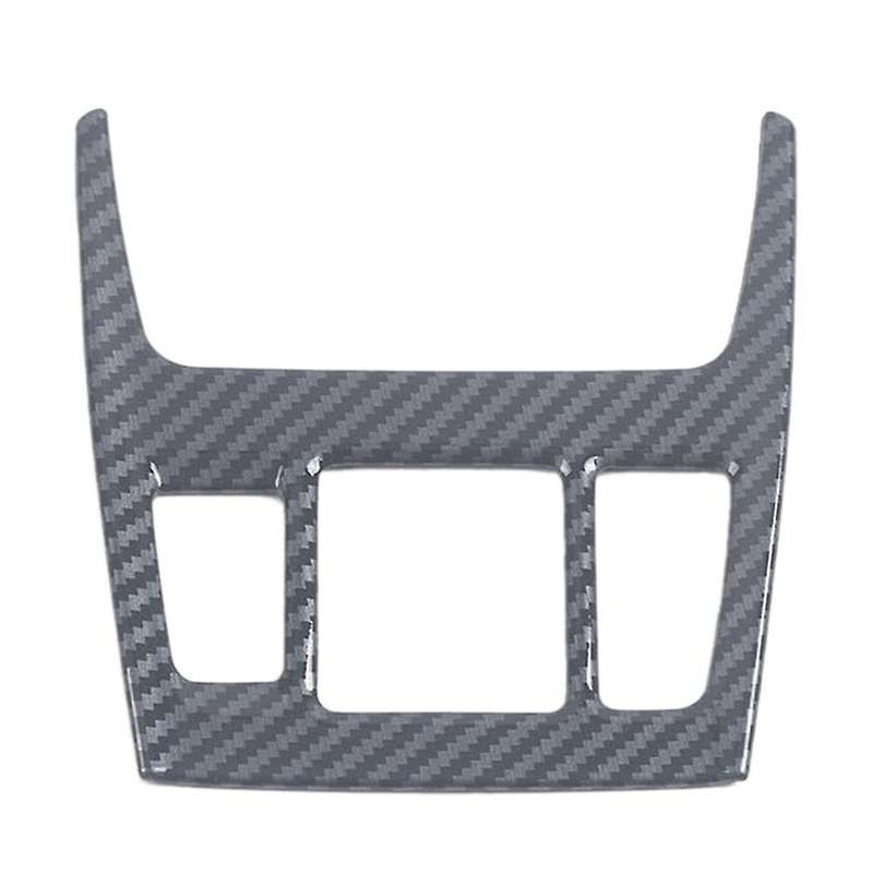 Car Front Reading Light Panel Cover Trim Frame, Carbon Fiber